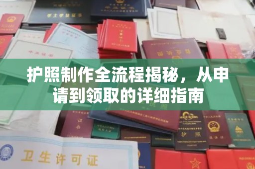 政和护照制作全流程揭秘，从申请到领取的详细指南