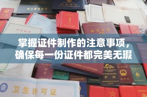 政和掌握证件制作的注意事项，确保每一份证件都完美无瑕