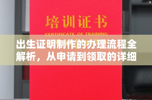 政和出生证明制作的办理流程全解析，从申请到领取的详细指南