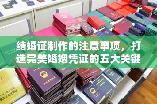 政和结婚证制作的注意事项，打造完美婚姻凭证的五大关键点