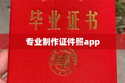 政和专业制作证件照app