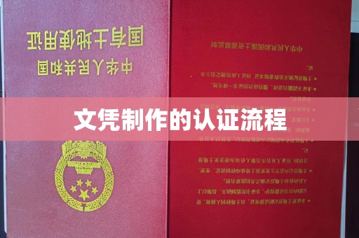 政和文凭制作的认证流程