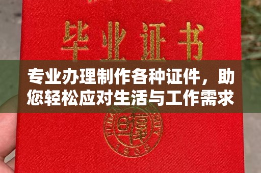 政和专业办理制作各种证件，助您轻松应对生活与工作需求